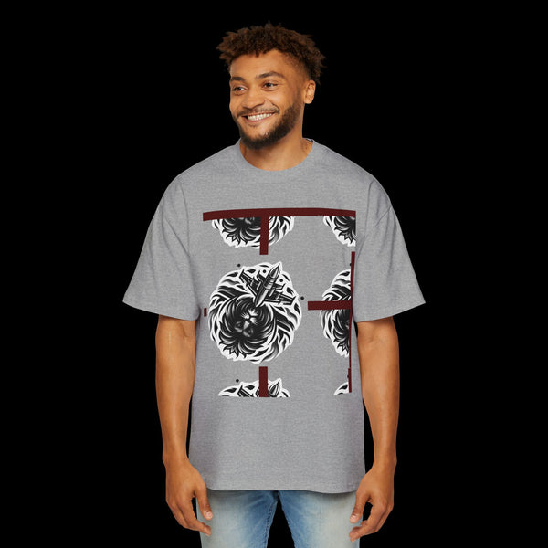 Resolute by JetLion – Statement Graphic Tee | Unshaken. Unmoved. Unapologetic. | Stylish Men's Oversized Tee, Graphic Tee, Casual Wear, Comfortable Shirt, Streetwear Fashion, Gift for Him