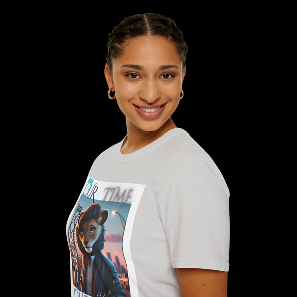 Duperfans by JetLion presents Ambassadress | Our Time. Our Way. Tee, Trendsetter Tee, Unisex Softstyle Tee, Animated Style Shirt, Perfect Gift for Kids & Teens