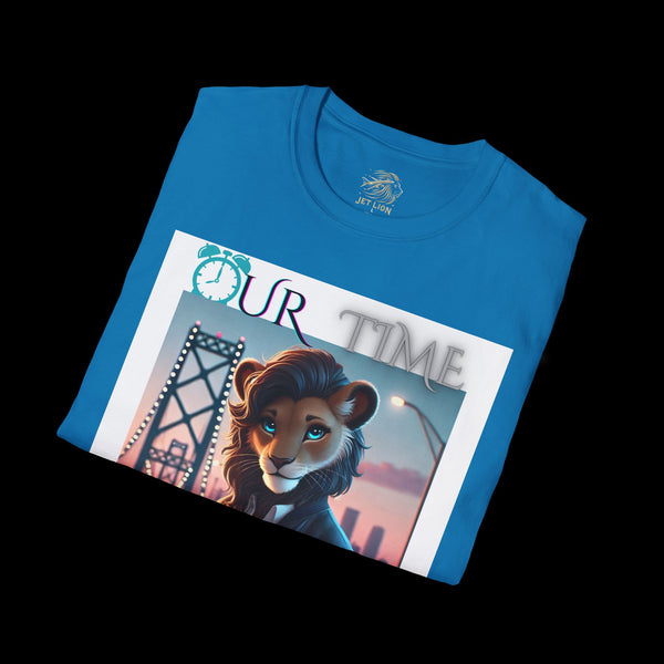 Duperfans by JetLion presents Ambassadress | Our Time. Our Way. Tee, Trendsetter Tee, Unisex Softstyle Tee, Animated Style Shirt, Perfect Gift for Kids & Teens