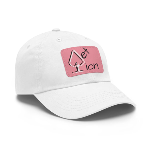 Reflection by JetLion – Premium Dad Hat with JetLionApp Spade Logo Patch | Clean, Minimal, Intentional