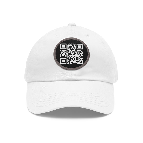 Cipher by JetLion – QR Patch Dad Hat for Silent Impact & Coded Presence Perfect for Casual Outfits, Gifts, Summer, Outdoor Adventures, Unique Accessories