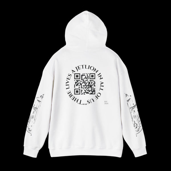 Manifest by JetLion Streak Hoodie: Unisex Luxury Streetwear Hoodies x Gift for Him x JetLion Signature Drop