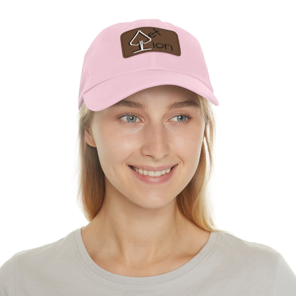 Reflection by JetLion – Premium Dad Hat with JetLionApp Spade Logo Patch | Clean, Minimal, Intentional