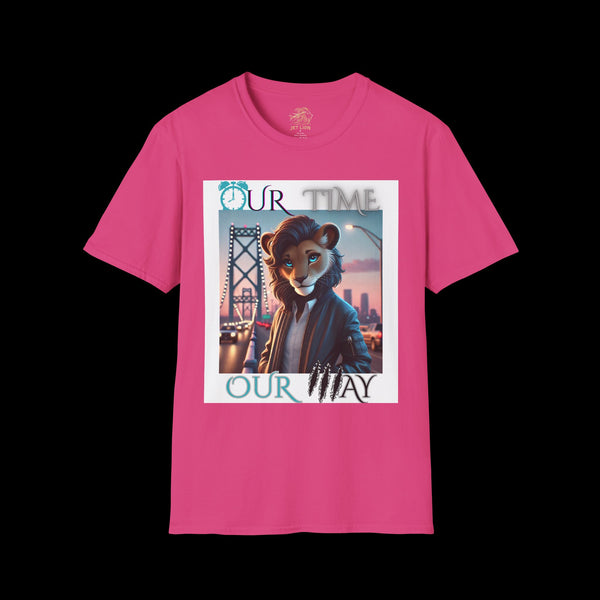 Duperfans by JetLion presents Ambassadress | Our Time. Our Way. Tee, Trendsetter Tee, Unisex Softstyle Tee, Animated Style Shirt, Perfect Gift for Kids & Teens