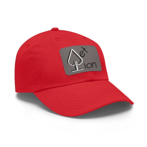 Reflection by JetLion – Premium Dad Hat with JetLionApp Spade Logo Patch | Clean, Minimal, Intentional