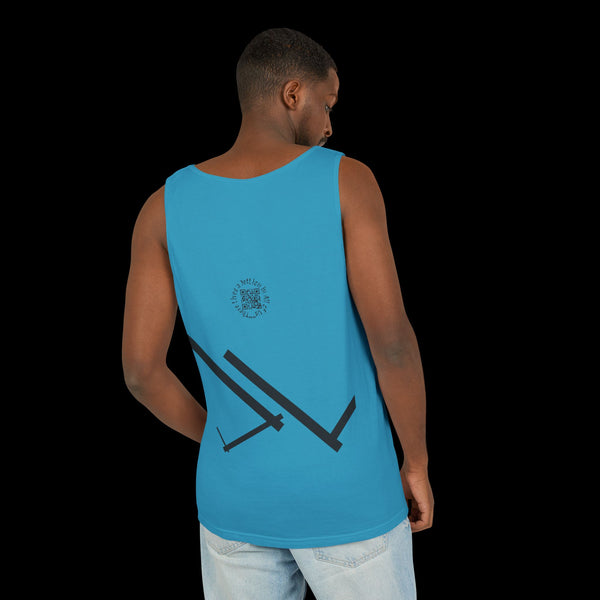 Phrazorblade by JetLion presents OnGuard – Emotional Armor Tank for the Bold and Reserved | Summer Wear, Gift for Him/Her, Casual Layering, Animal Lovers