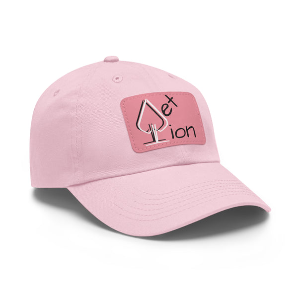 Reflection by JetLion – Premium Dad Hat with JetLionApp Spade Logo Patch | Clean, Minimal, Intentional