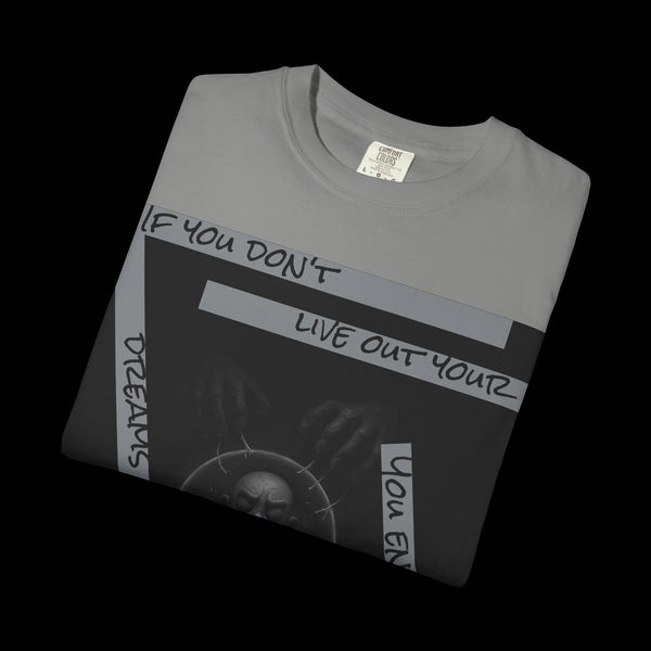 Phrazorblade by JetLion presents Detach | Inspirational Graphic Tee, Motivational T-Shirt, Unisex Casual Wear, Gift for Dreamers, Everyday Comfort, Unique Statement Shirt