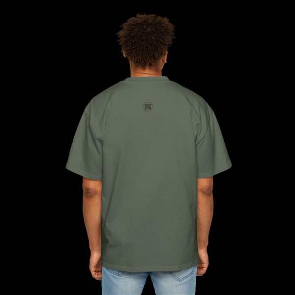 Resolute by JetLion – Statement Graphic Tee | Unshaken. Unmoved. Unapologetic. | Stylish Men's Oversized Tee, Graphic Tee, Casual Wear, Comfortable Shirt, Streetwear Fashion, Gift for Him