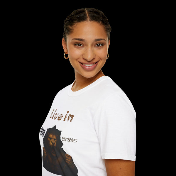 Breakthrough by JetLion Statement Tee of Unshakable Defiance | Duperfans x Phrazorblade Collaboration - Motivational Tee, Animal Lover Gift, Everyday Casual Wear, Fitness Apparel