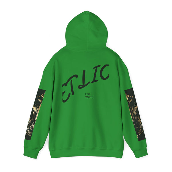 Manifest by JetLion Racer Hoodie:  Unisex Luxury Streetwear x Gift for Him x JetLion Signature Drop