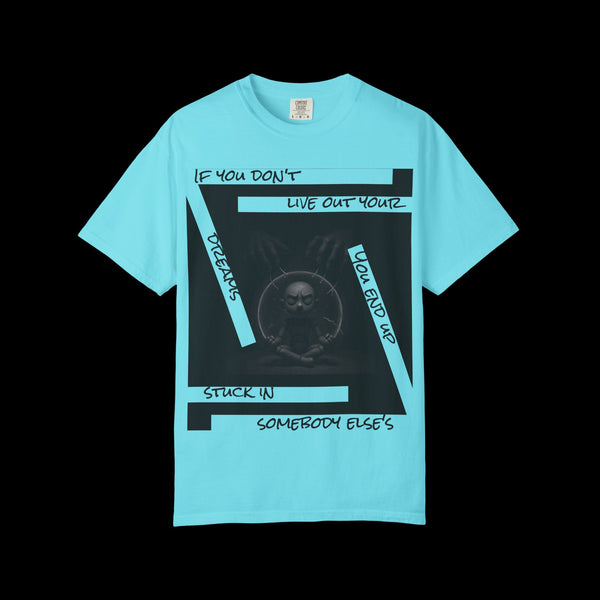 Phrazorblade by JetLion presents Detach | Inspirational Graphic Tee, Motivational T-Shirt, Unisex Casual Wear, Gift for Dreamers, Everyday Comfort, Unique Statement Shirt