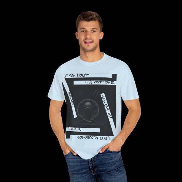 Phrazorblade by JetLion presents Detach | Inspirational Graphic Tee, Motivational T-Shirt, Unisex Casual Wear, Gift for Dreamers, Everyday Comfort, Unique Statement Shirt