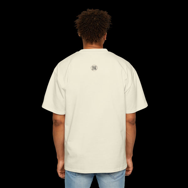 Resolute by JetLion – Statement Graphic Tee | Unshaken. Unmoved. Unapologetic. | Stylish Men's Oversized Tee, Graphic Tee, Casual Wear, Comfortable Shirt, Streetwear Fashion, Gift for Him