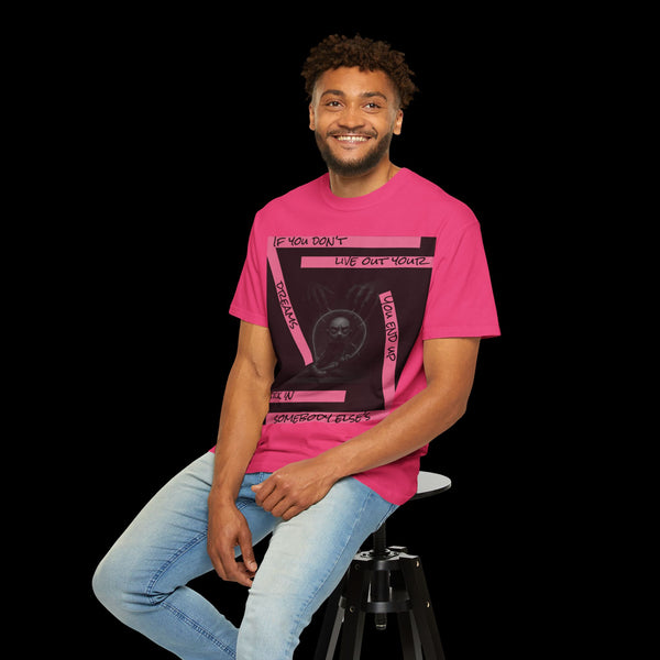 Phrazorblade by JetLion presents Detach | Inspirational Graphic Tee, Motivational T-Shirt, Unisex Casual Wear, Gift for Dreamers, Everyday Comfort, Unique Statement Shirt