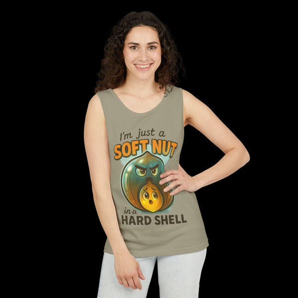 Phrazorblade by JetLion presents OnGuard – Emotional Armor Tank for the Bold and Reserved | Summer Wear, Gift for Him/Her, Casual Layering, Animal Lovers