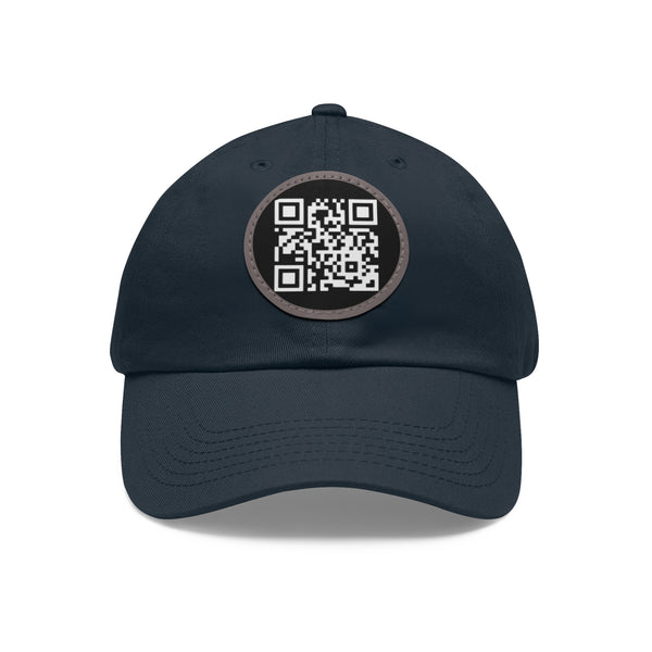 Cipher by JetLion – QR Patch Dad Hat for Silent Impact & Coded Presence Perfect for Casual Outfits, Gifts, Summer, Outdoor Adventures, Unique Accessories