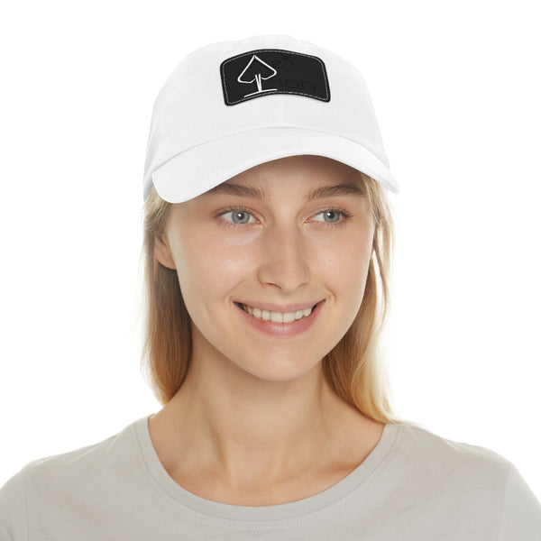 Reflection by JetLion – Premium Dad Hat with JetLionApp Spade Logo Patch | Clean, Minimal, Intentional