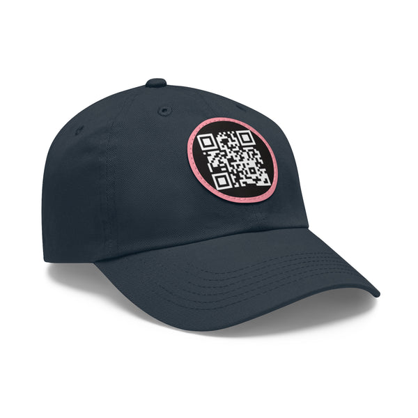 Cipher by JetLion – QR Patch Dad Hat for Silent Impact & Coded Presence Perfect for Casual Outfits, Gifts, Summer, Outdoor Adventures, Unique Accessories