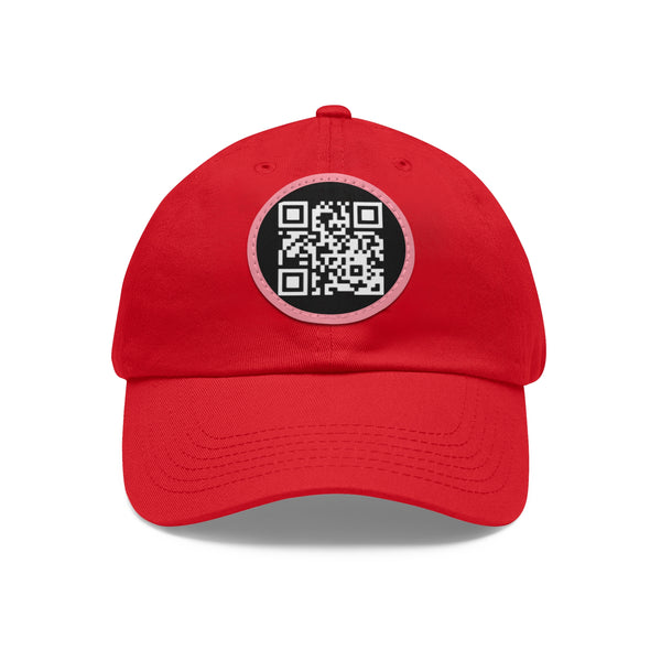 Cipher by JetLion – QR Patch Dad Hat for Silent Impact & Coded Presence Perfect for Casual Outfits, Gifts, Summer, Outdoor Adventures, Unique Accessories