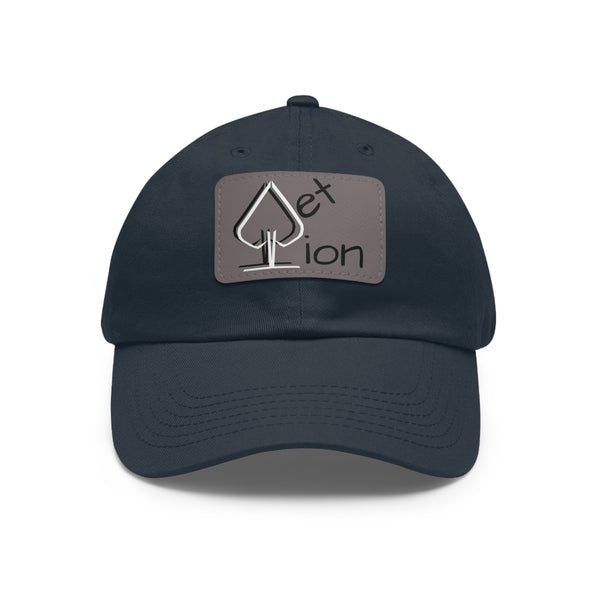 Reflection by JetLion – Premium Dad Hat with JetLionApp Spade Logo Patch | Clean, Minimal, Intentional