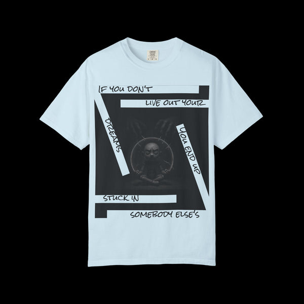 Phrazorblade by JetLion presents Detach | Inspirational Graphic Tee, Motivational T-Shirt, Unisex Casual Wear, Gift for Dreamers, Everyday Comfort, Unique Statement Shirt