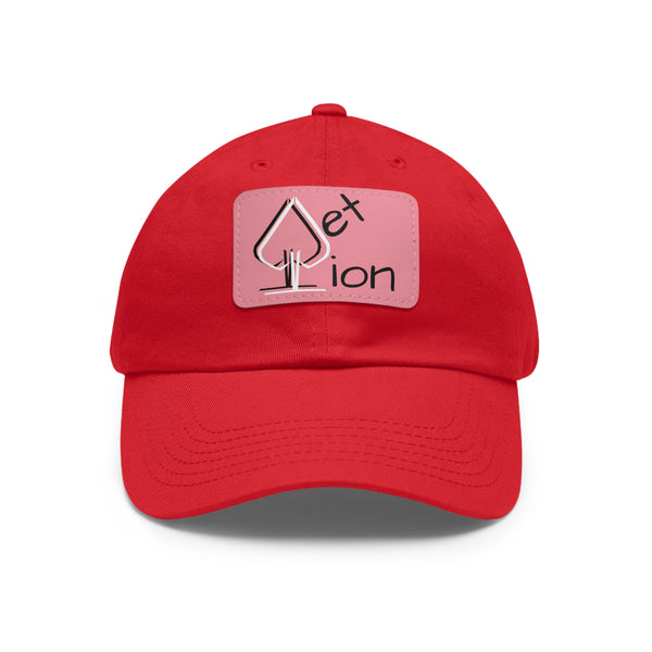 Reflection by JetLion – Premium Dad Hat with JetLionApp Spade Logo Patch | Clean, Minimal, Intentional