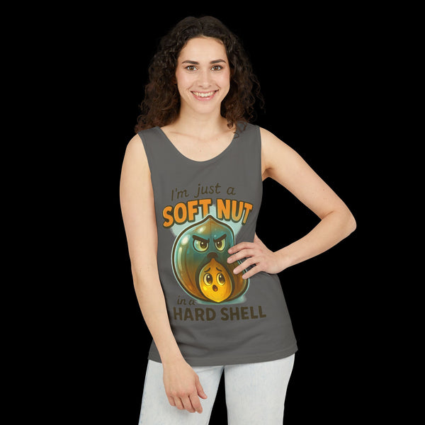 Phrazorblade by JetLion presents OnGuard – Emotional Armor Tank for the Bold and Reserved | Summer Wear, Gift for Him/Her, Casual Layering, Animal Lovers