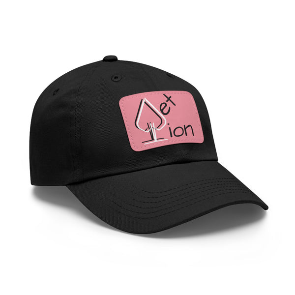 Reflection by JetLion – Premium Dad Hat with JetLionApp Spade Logo Patch | Clean, Minimal, Intentional
