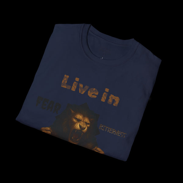Breakthrough by JetLion Statement Tee of Unshakable Defiance | Duperfans x Phrazorblade Collaboration - Motivational Tee, Animal Lover Gift, Everyday Casual Wear, Fitness Apparel