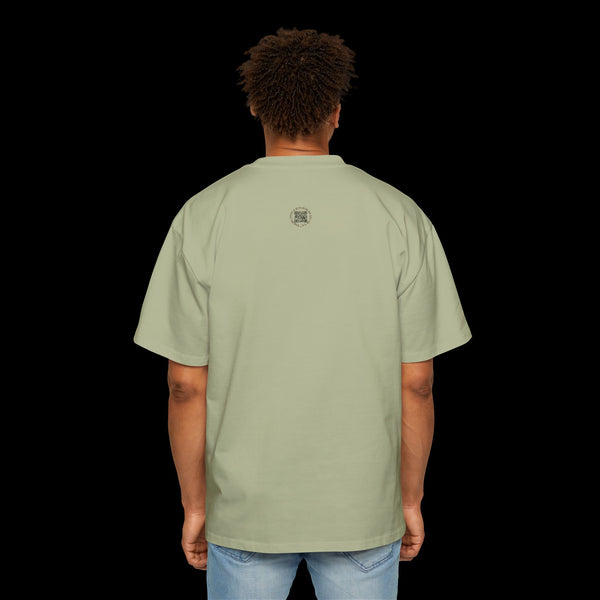 Resolute by JetLion – Statement Graphic Tee | Unshaken. Unmoved. Unapologetic. | Stylish Men's Oversized Tee, Graphic Tee, Casual Wear, Comfortable Shirt, Streetwear Fashion, Gift for Him