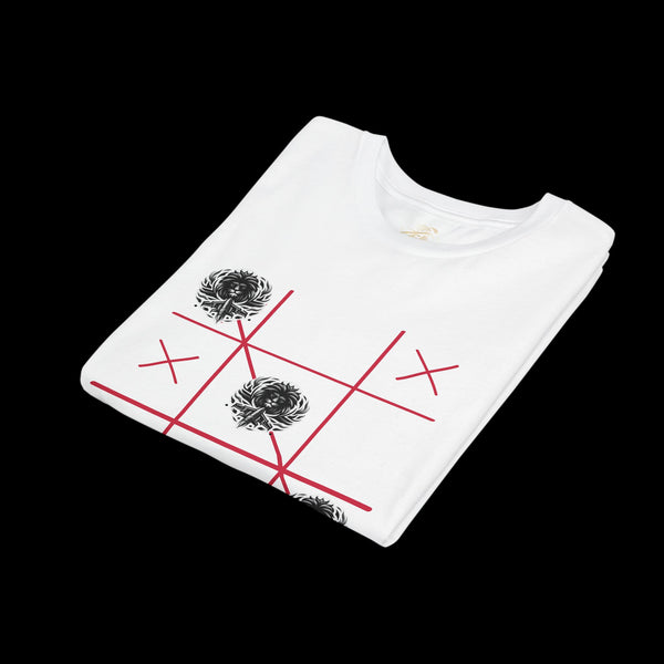 Checkmate by JetLion "Tic-Tac-Toe" Edition– Youth Statement Tee For the Ones Who Move Different | Playful Youth Tee, Fun Cotton T-Shirt, Casual Summer Wear, Kids Game Shirt, Unique Gift for Boys and Girls