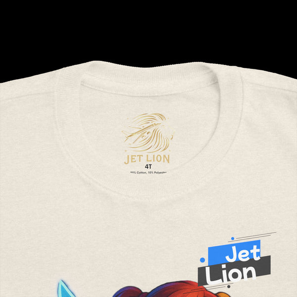 Imagine Toddler Tee by JetLion | For the Brave & Becoming: Fun Cartoon Design for Kids, Perfect Gift for Birthdays, Playdates, or Family Outings, Boy's Shirt, Toddler