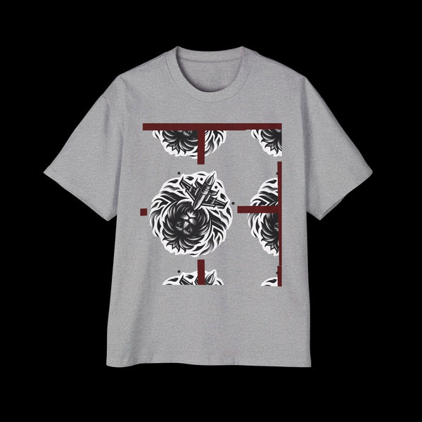 Resolute by JetLion – Statement Graphic Tee | Unshaken. Unmoved. Unapologetic. | Stylish Men's Oversized Tee, Graphic Tee, Casual Wear, Comfortable Shirt, Streetwear Fashion, Gift for Him