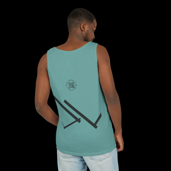 Phrazorblade by JetLion presents OnGuard – Emotional Armor Tank for the Bold and Reserved | Summer Wear, Gift for Him/Her, Casual Layering, Animal Lovers