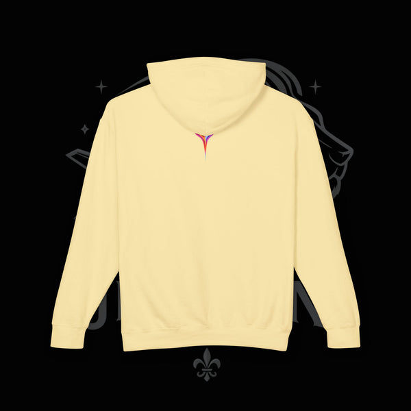 JetLion Present StarBurst Signature Lightweight Hoodie V1 — "JetLion" Cosmic Infused Graphic Sweatshirt