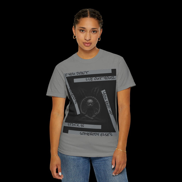 Phrazorblade by JetLion presents Detach | Inspirational Graphic Tee, Motivational T-Shirt, Unisex Casual Wear, Gift for Dreamers, Everyday Comfort, Unique Statement Shirt