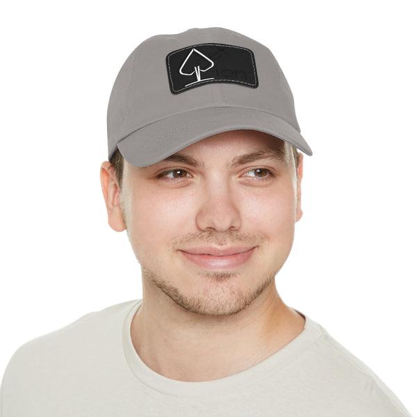 Reflection by JetLion – Premium Dad Hat with JetLionApp Spade Logo Patch | Clean, Minimal, Intentional