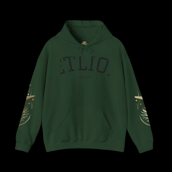 Manifest by JetLion Streak Hoodie:  Unisex Luxury Streetwear x Gift for Him x JetLion Signature Drop