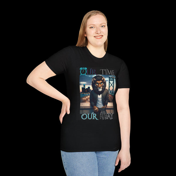 Duperfan by JetLion presents "Ambassador" - Urban Art Tee, Unisex Shirt, Casual Wear, Gift for Animal Lovers, Streetwear Fashion