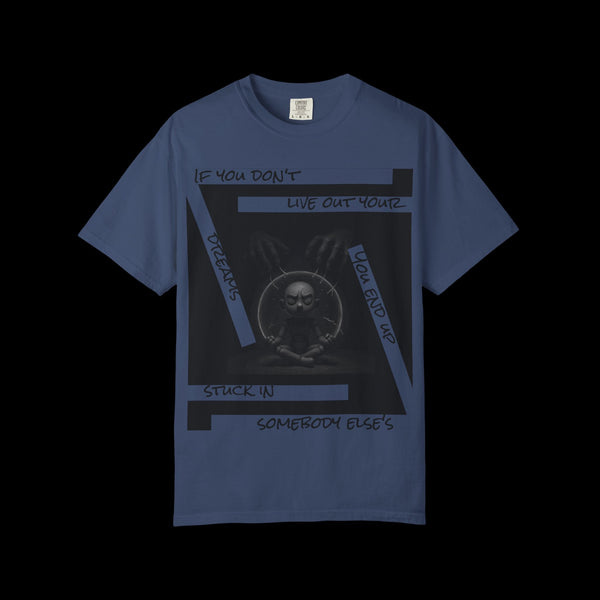 Phrazorblade by JetLion presents Detach | Inspirational Graphic Tee, Motivational T-Shirt, Unisex Casual Wear, Gift for Dreamers, Everyday Comfort, Unique Statement Shirt