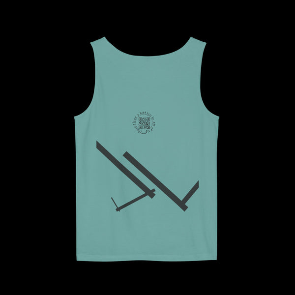 Phrazorblade by JetLion presents OnGuard – Emotional Armor Tank for the Bold and Reserved | Summer Wear, Gift for Him/Her, Casual Layering, Animal Lovers