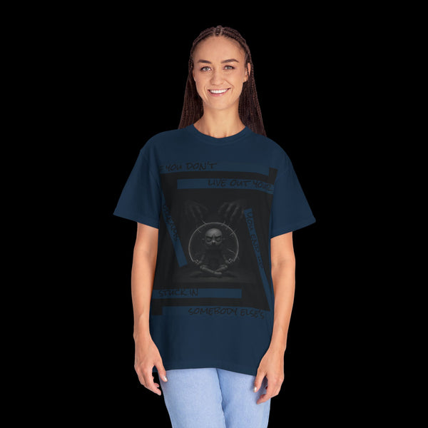 Phrazorblade by JetLion presents Detach | Inspirational Graphic Tee, Motivational T-Shirt, Unisex Casual Wear, Gift for Dreamers, Everyday Comfort, Unique Statement Shirt