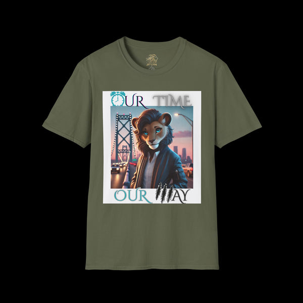Duperfans by JetLion presents Ambassadress | Our Time. Our Way. Tee, Trendsetter Tee, Unisex Softstyle Tee, Animated Style Shirt, Perfect Gift for Kids & Teens