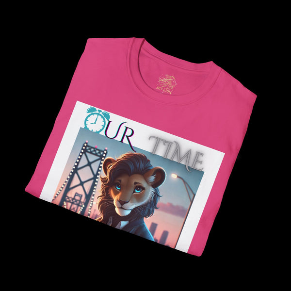 Duperfans by JetLion presents Ambassadress | Our Time. Our Way. Tee, Trendsetter Tee, Unisex Softstyle Tee, Animated Style Shirt, Perfect Gift for Kids & Teens