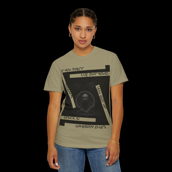 Phrazorblade by JetLion presents Detach | Inspirational Graphic Tee, Motivational T-Shirt, Unisex Casual Wear, Gift for Dreamers, Everyday Comfort, Unique Statement Shirt