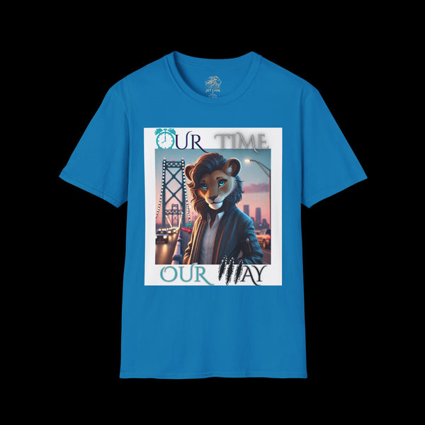 Duperfans by JetLion presents Ambassadress | Our Time. Our Way. Tee, Trendsetter Tee, Unisex Softstyle Tee, Animated Style Shirt, Perfect Gift for Kids & Teens