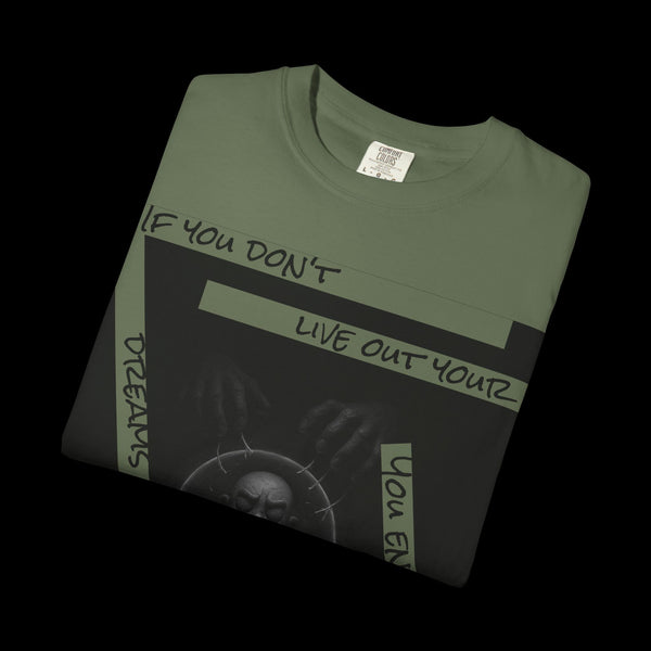 Phrazorblade by JetLion presents Detach | Inspirational Graphic Tee, Motivational T-Shirt, Unisex Casual Wear, Gift for Dreamers, Everyday Comfort, Unique Statement Shirt