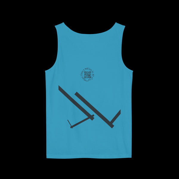 Phrazorblade by JetLion presents OnGuard – Emotional Armor Tank for the Bold and Reserved | Summer Wear, Gift for Him/Her, Casual Layering, Animal Lovers