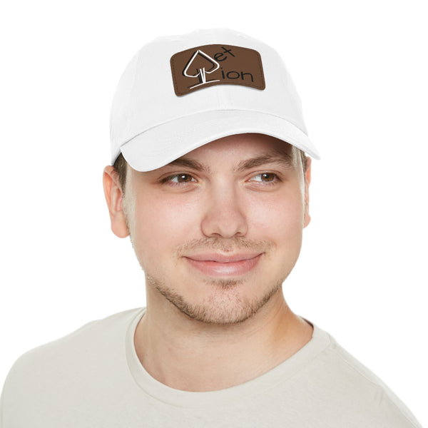 Reflection by JetLion – Premium Dad Hat with JetLionApp Spade Logo Patch | Clean, Minimal, Intentional